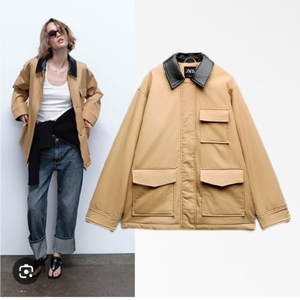 Nwot zara workwear jacket/coat